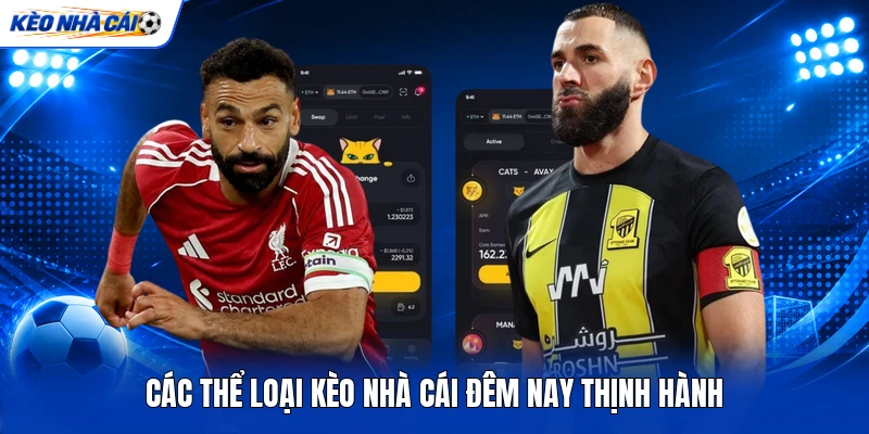 Các thể loại kèo nhà cái đêm nay thịnh hành Các thể loại kèo nhà cái đêm nay thịnh hành