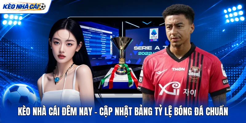 Kèo Nhà Cái Đêm Nay - Cập Nhật Bảng Tỷ Lệ Bóng Đá Chuẩn 1 Kèo Nhà Cái Đêm Nay - Cập Nhật Bảng Tỷ Lệ Bóng Đá Chuẩn