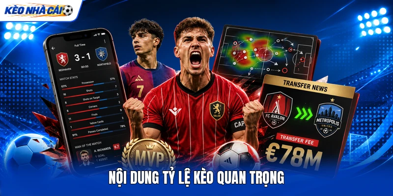 Nội dung tỷ lệ kèo quan trọng